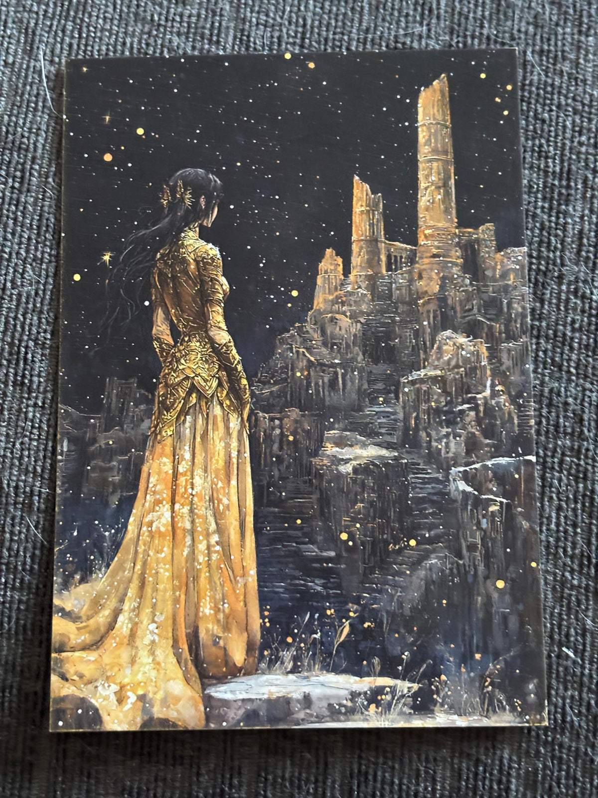 Celestial Dreamscape Mini Art Print Set (4 Pack)
