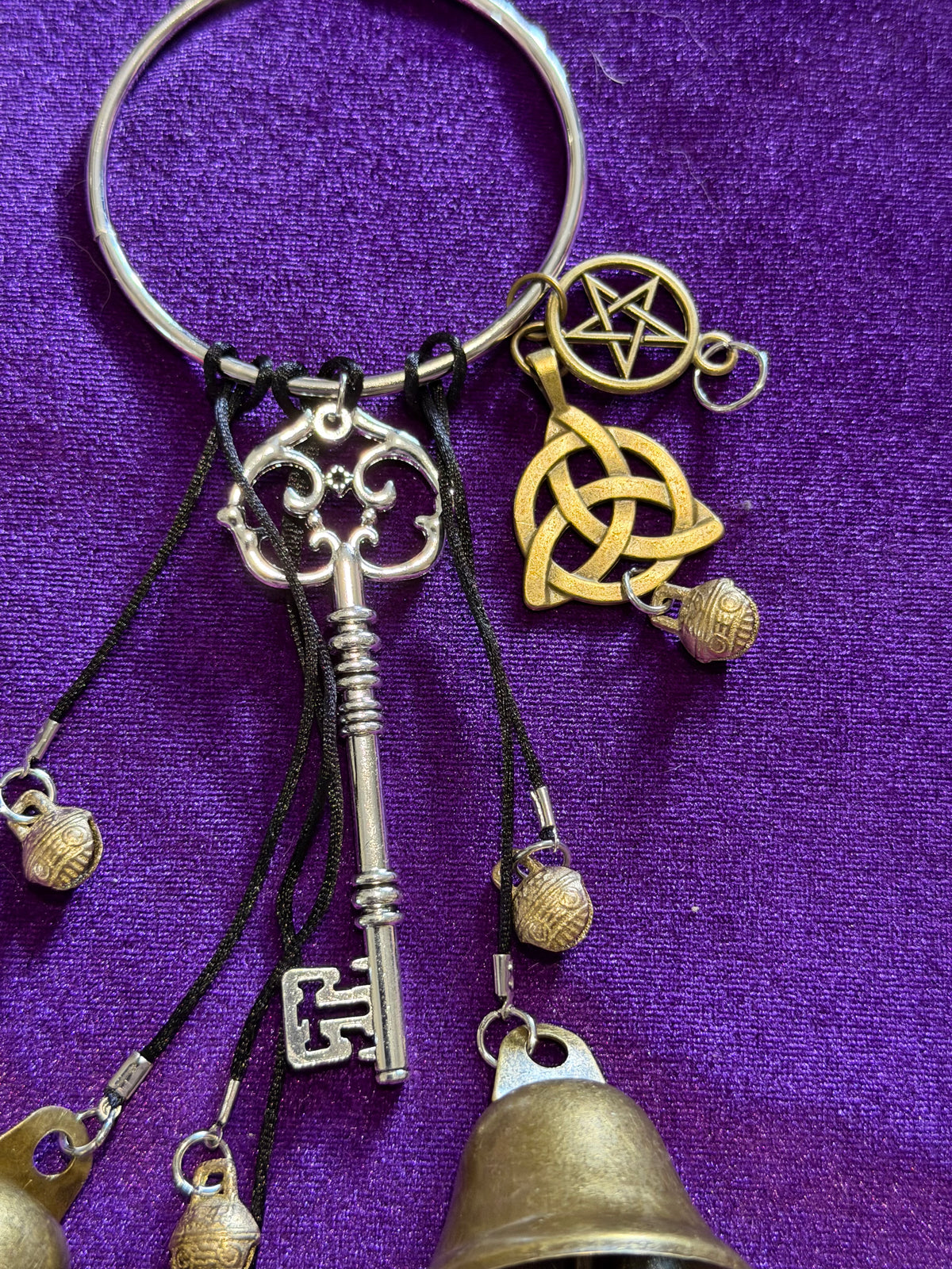 Witches’ Bells – Brass Door Protection Charm