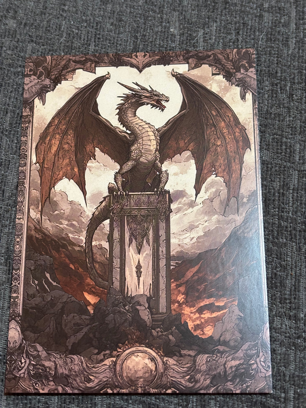 Medieval Wizards & Knights Postcard Set (4 Cards) | Fantasy Art A6 Postcards