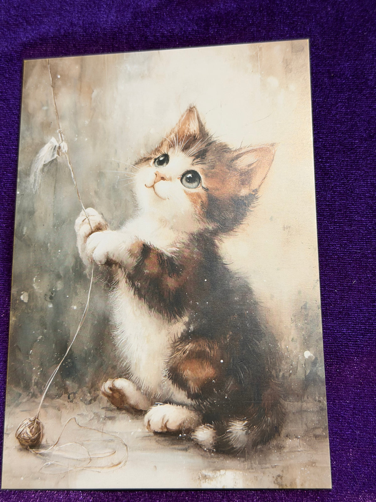 Whiskers in Watercolour Mini Prints – Set 1