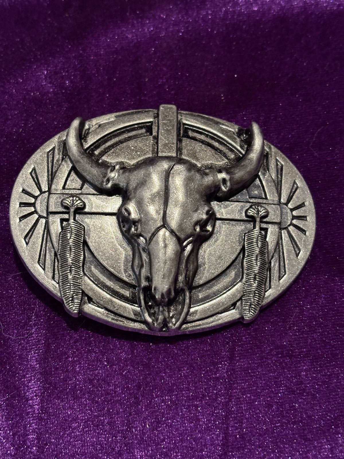 Solid Metal Statement Belt Buckle