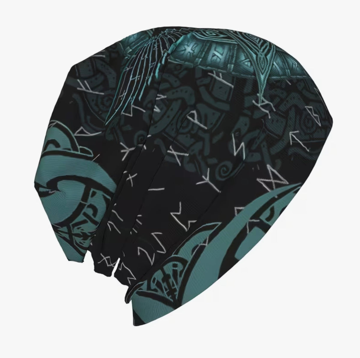 Viking Raven Rune Beanie