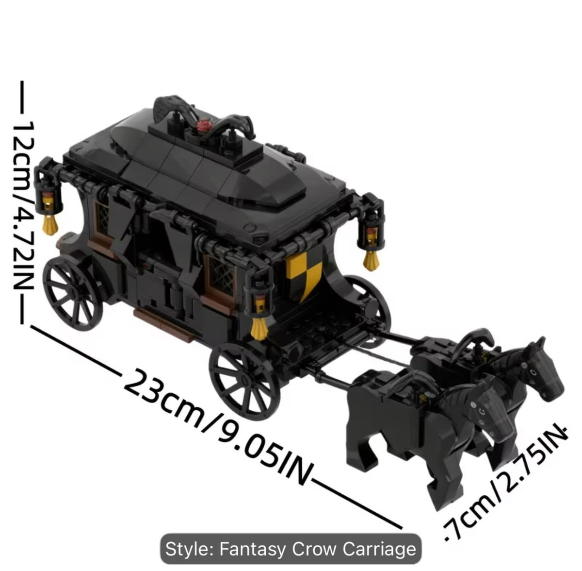 Crow Carriage Gothic Building Block Set