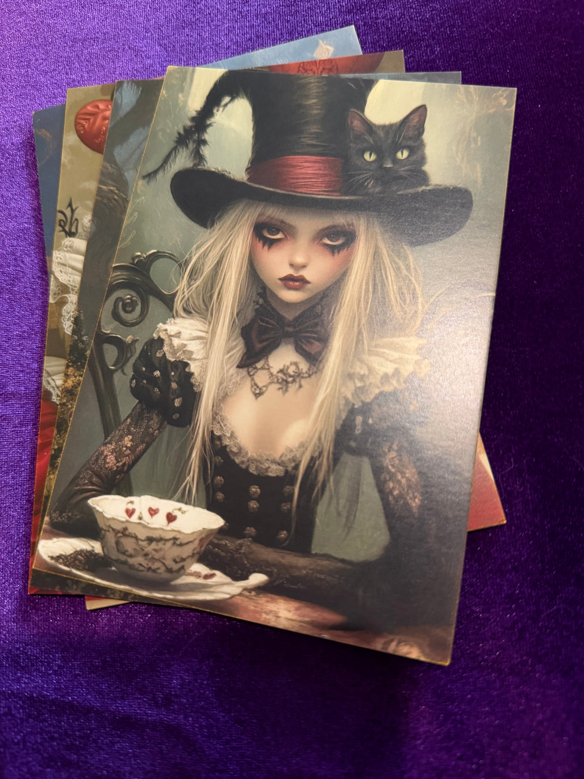 Down the Dark Rabbit Hole — Mini Art Prints — Set 1