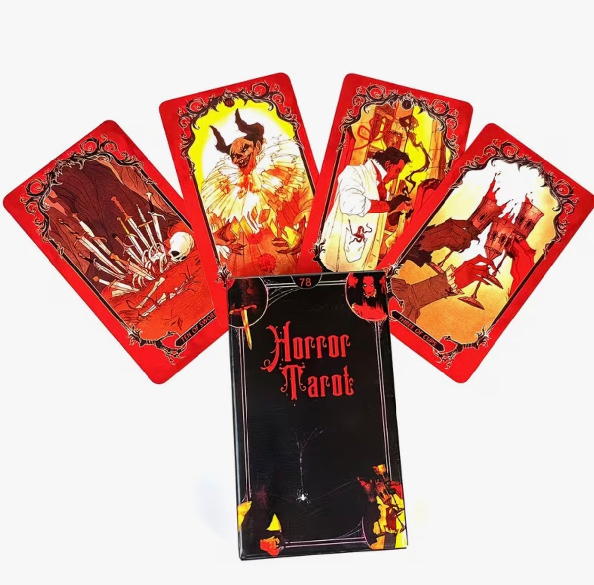Horror Tarot – 78 Card Gothic Tarot Deck