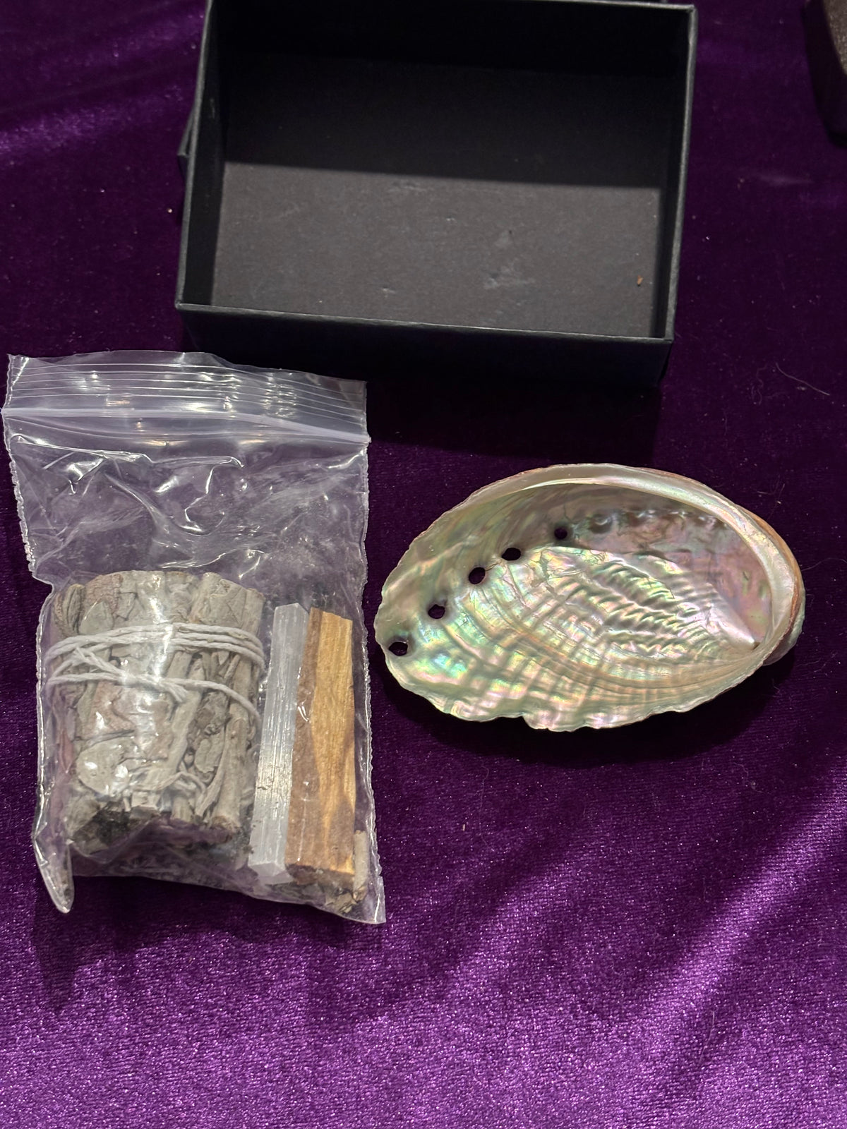 Abalone Shell Cleansing & Smudging Gift Set