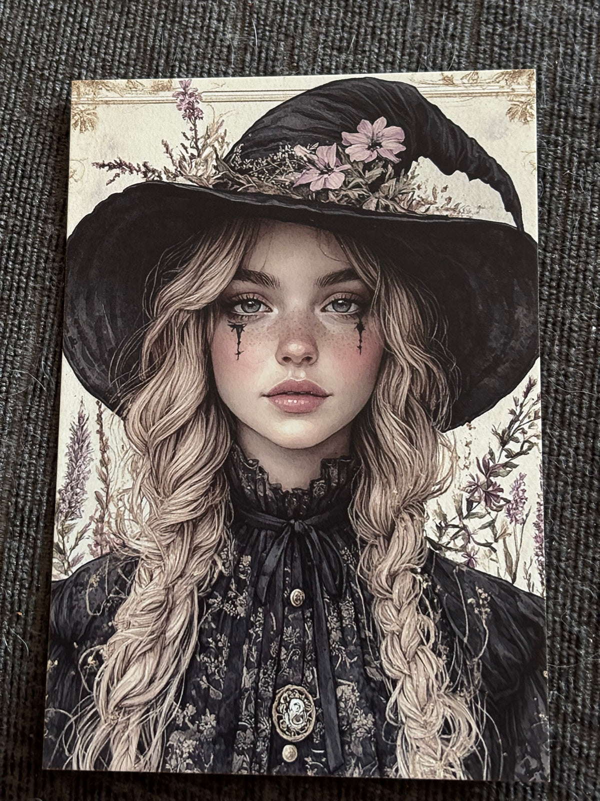 Gothic Books & Apothecary Mini Art Print Set (4 Pack)