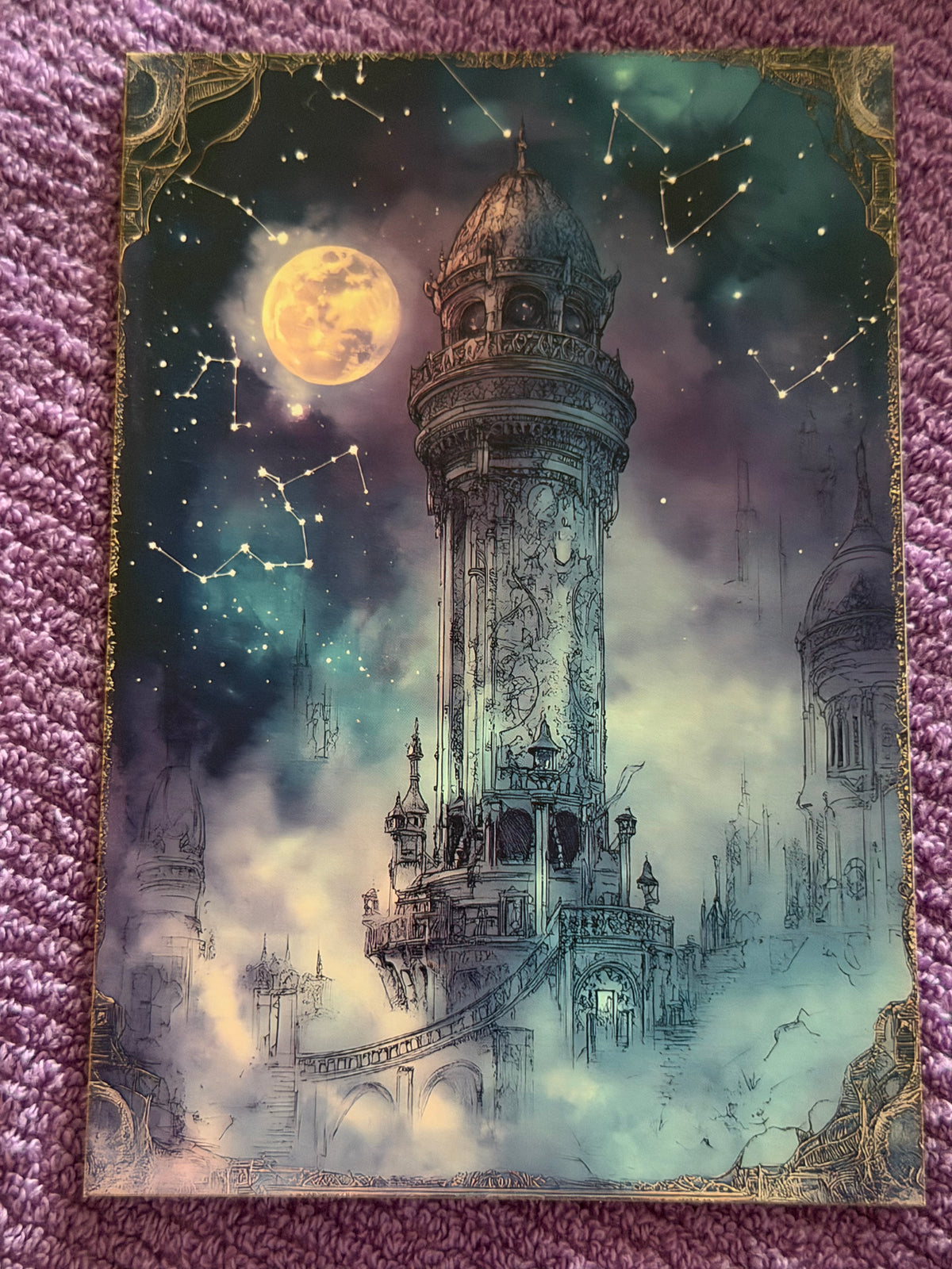 Celestial Gothic Mini Prints Set 3