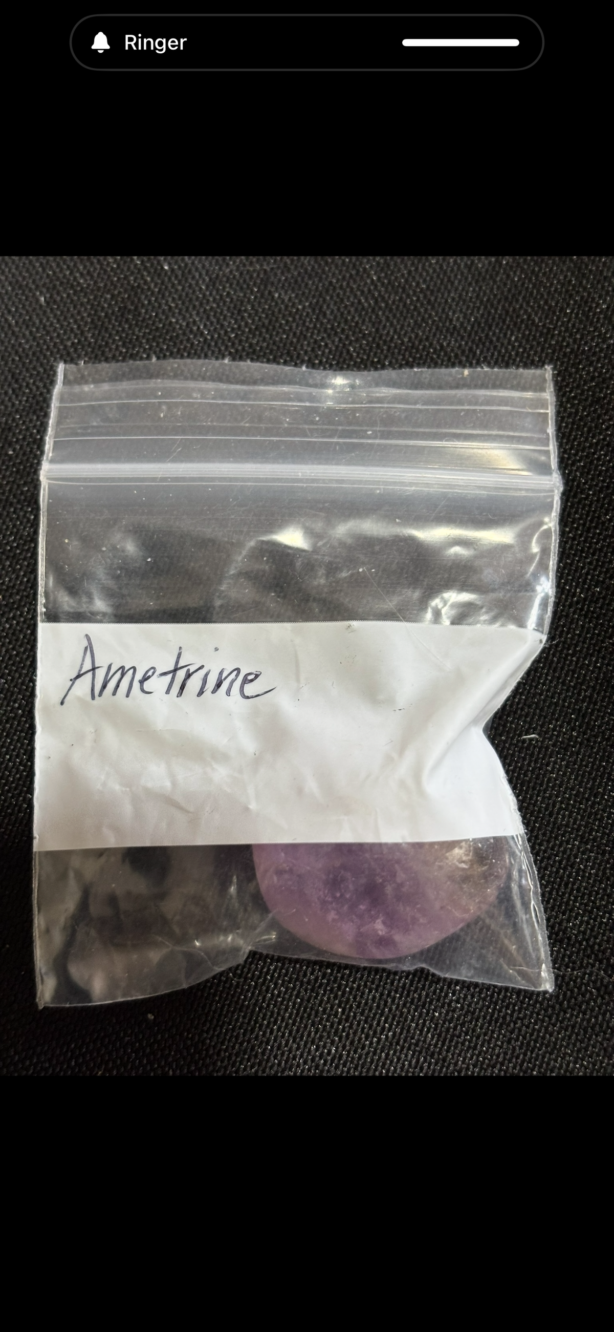 Ametrine Tumble Stone – Polished Natural Crystal