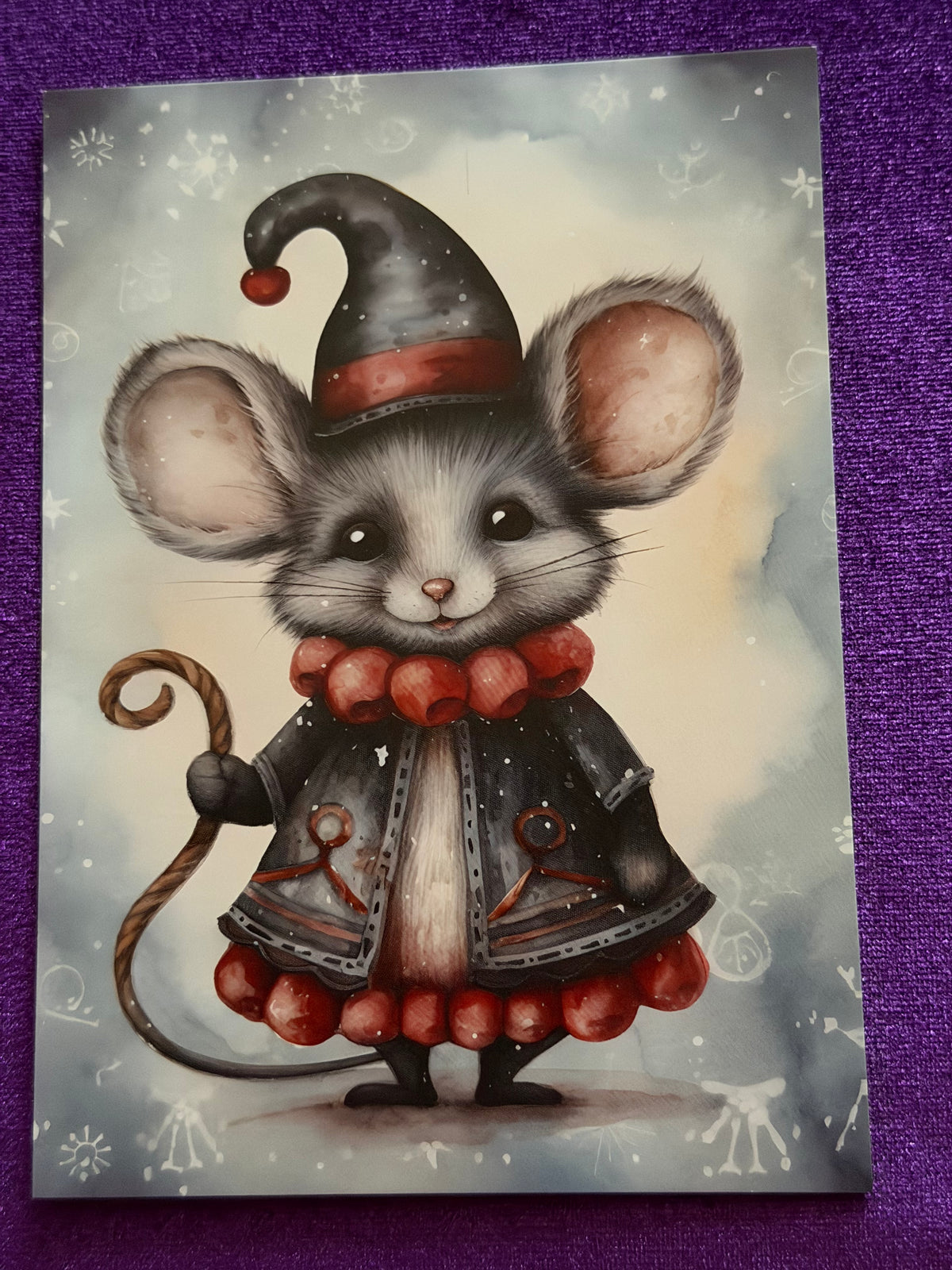 Yuletide Whimsy – Mouse Set With Stickers