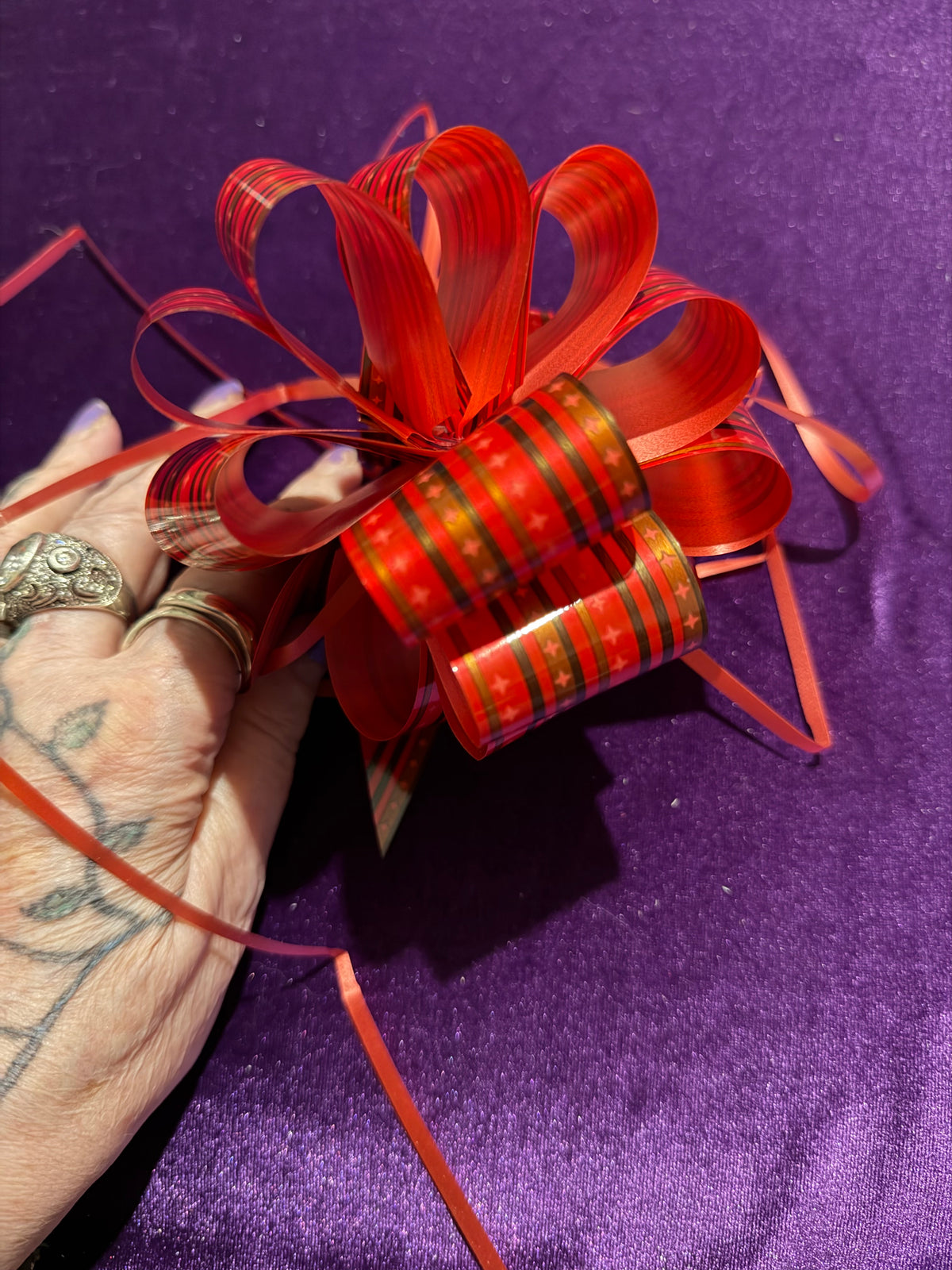 Large Christmas Pull Bow – Assorted Design