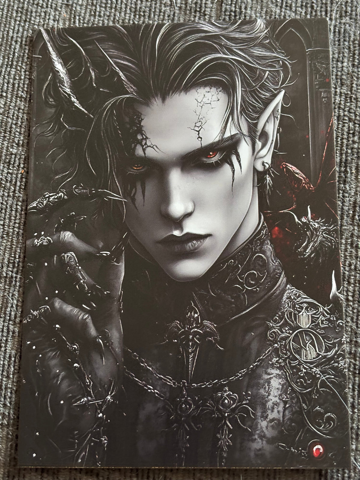 Dark Gothic Fantasy Art Print Set