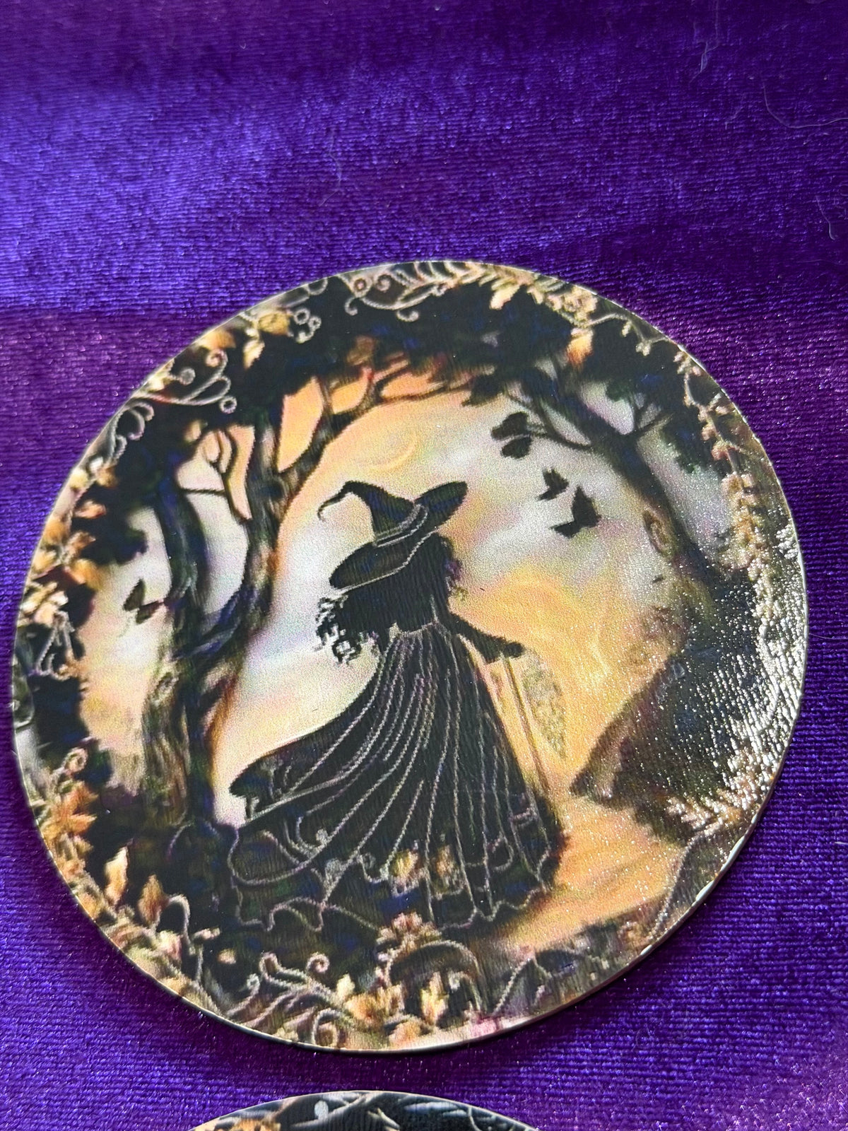 Witches of the Autumn Wood Wooden Coasters – Set of Six