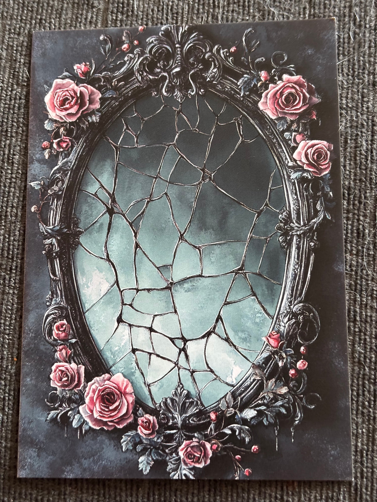 Gothic Mirror Mini Art Print Set (4 Pack)