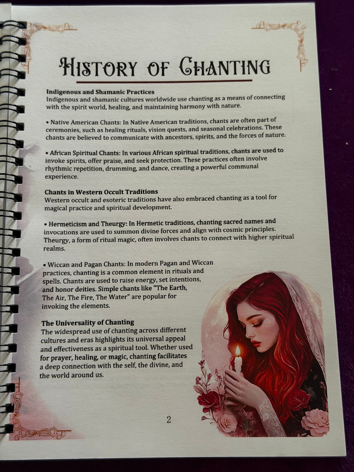 Chants – A Collection of Magical Chants & Spoken Spellwork