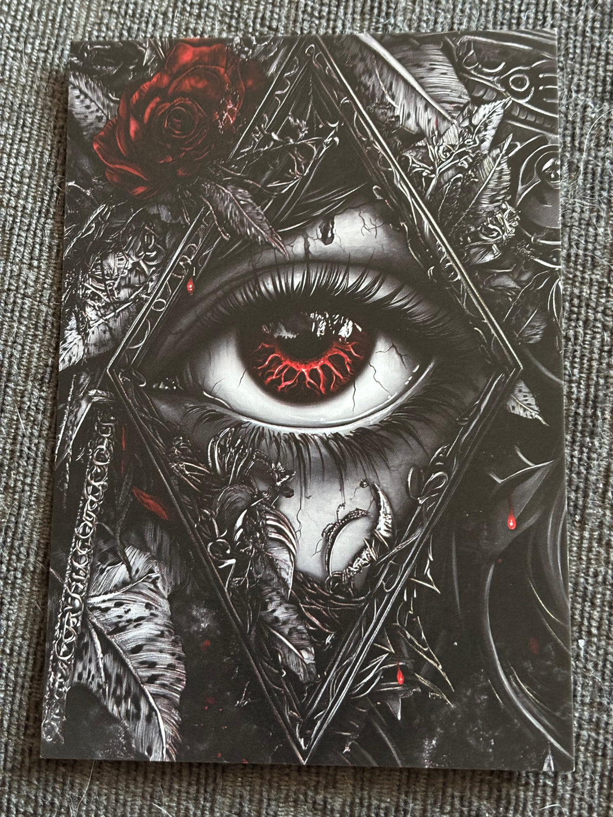 Dark Gothic Fantasy Art Print Set