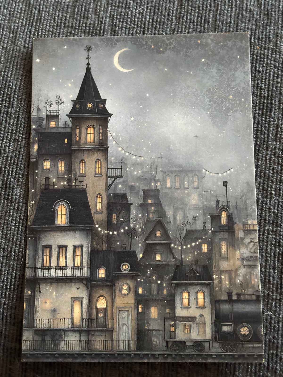 Gothic Doll Mini Art Print Set (4 Pack)