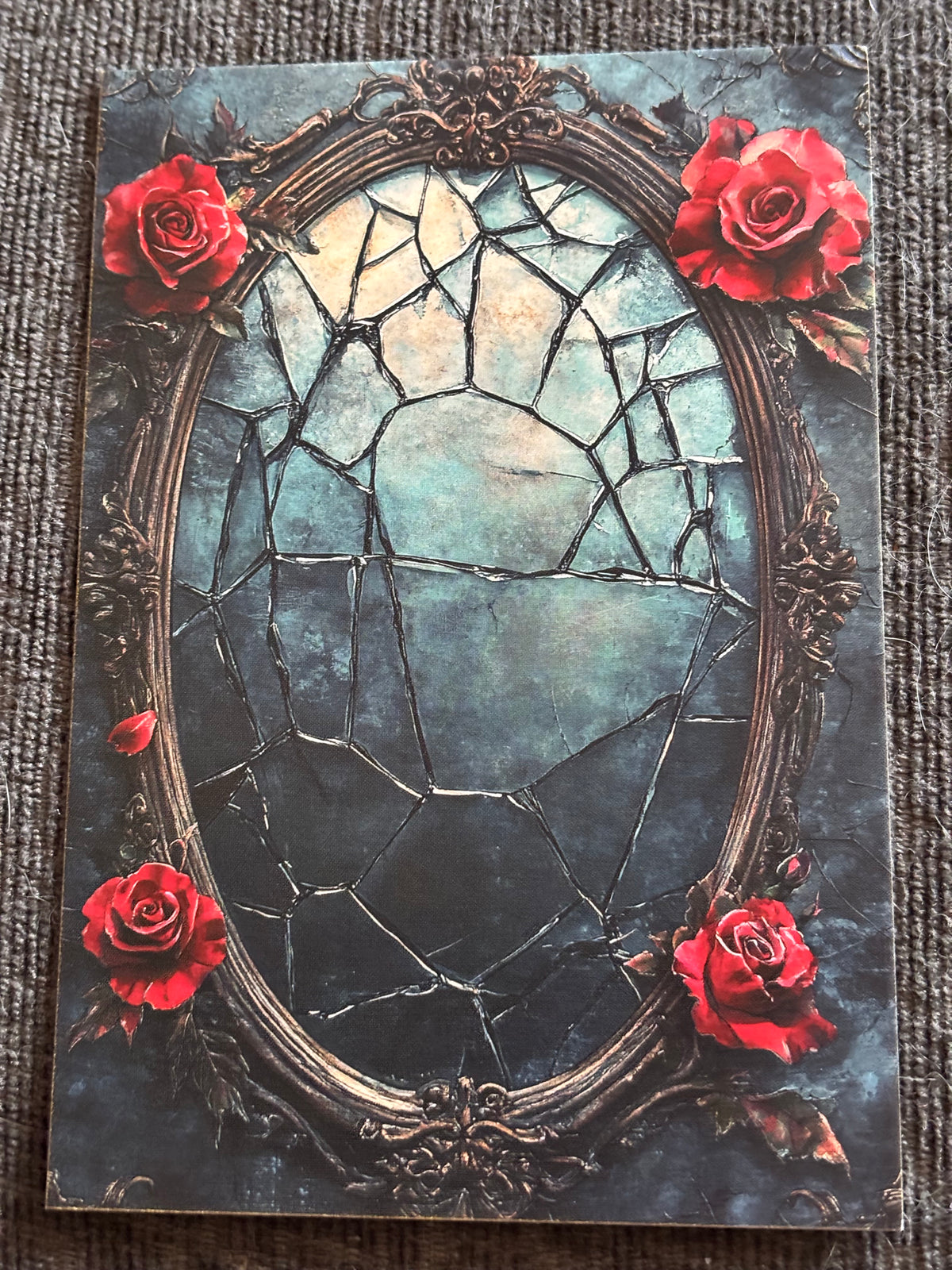Gothic Mirror Mini Art Print Set (4 Pack)