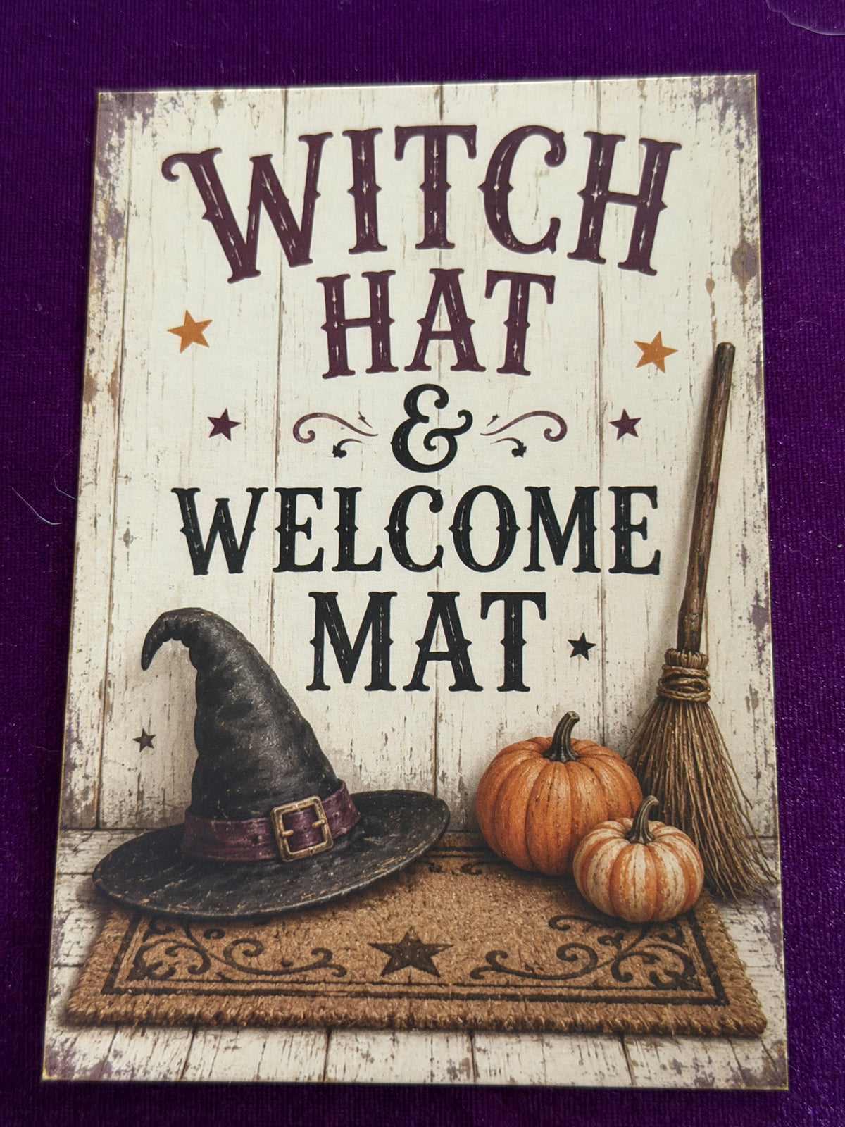 The Witches Sign Board Set 5
