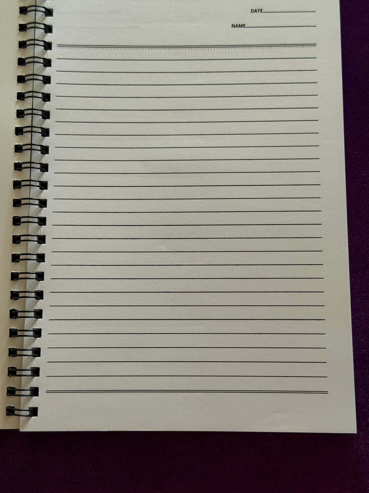 Familiar Under the Moon – Black Cat Notebook