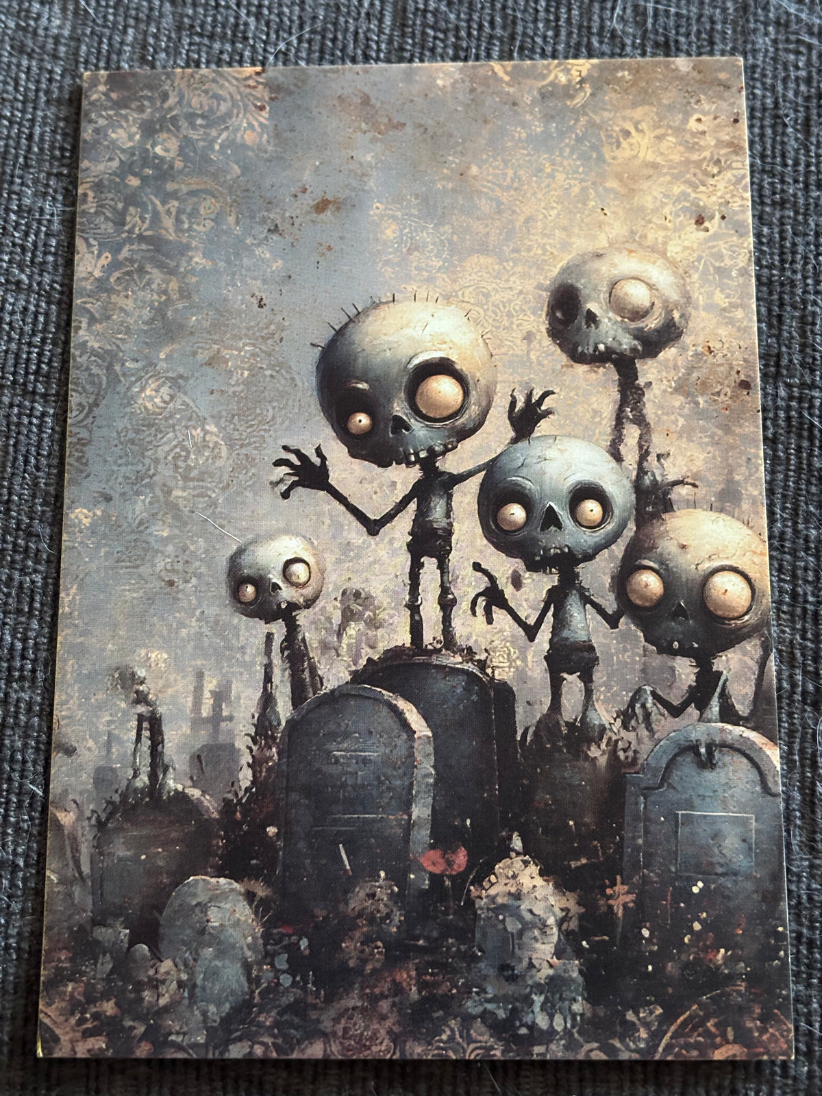 Gothic Doll Mini Art Print Set (4 Pack)
