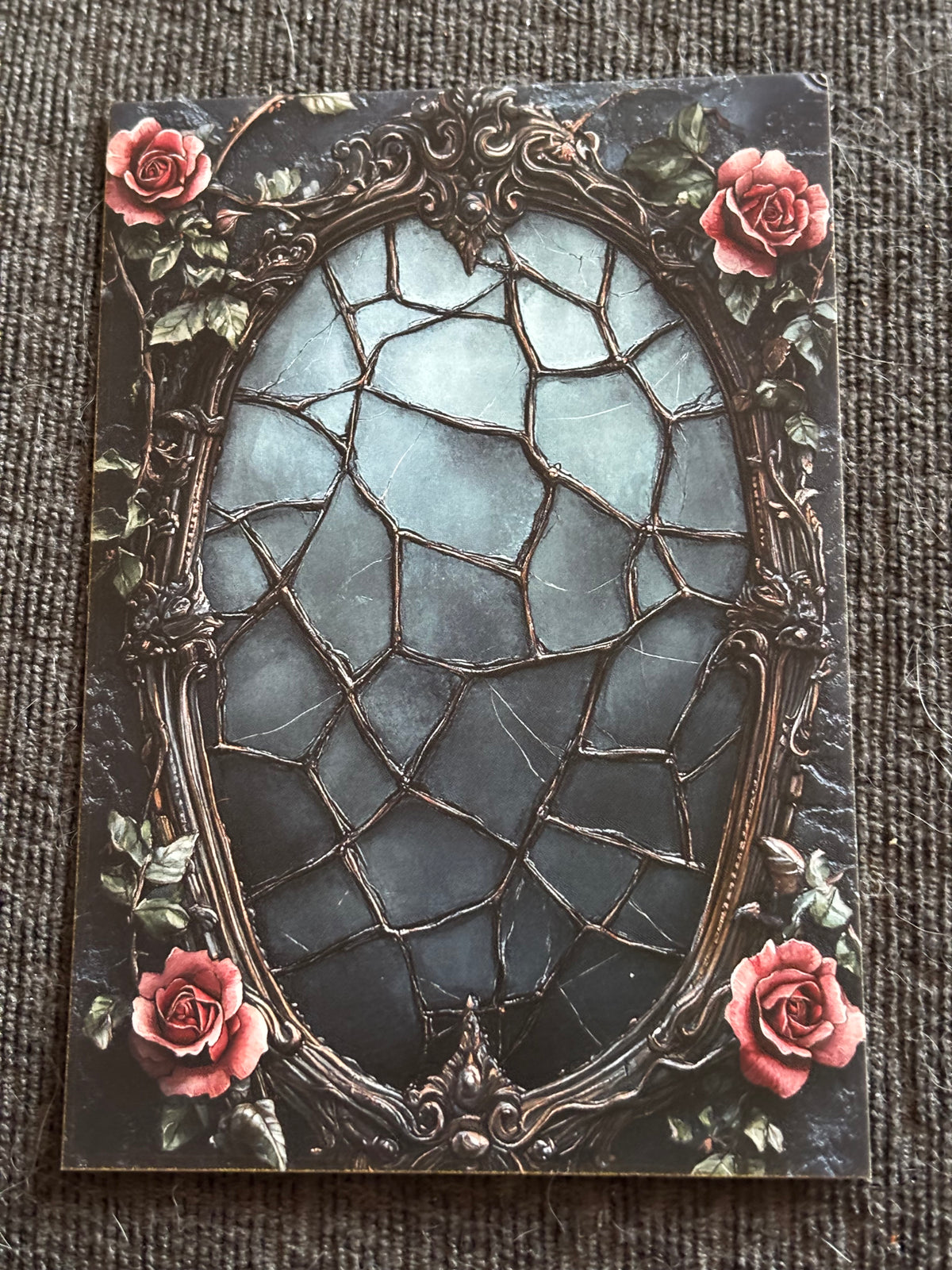 Gothic Mirror Mini Art Print Set (4 Pack)