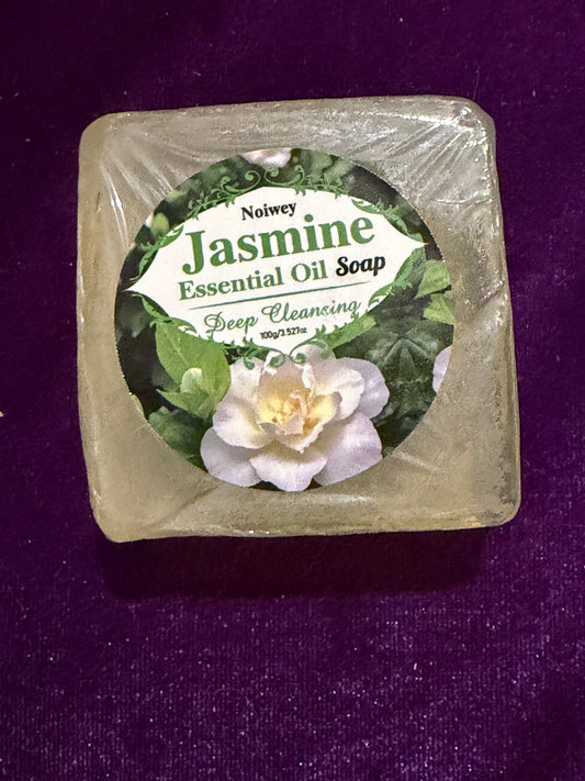 Handmade Jasmine Essential Oil Soap – Mild Scent – 100 g