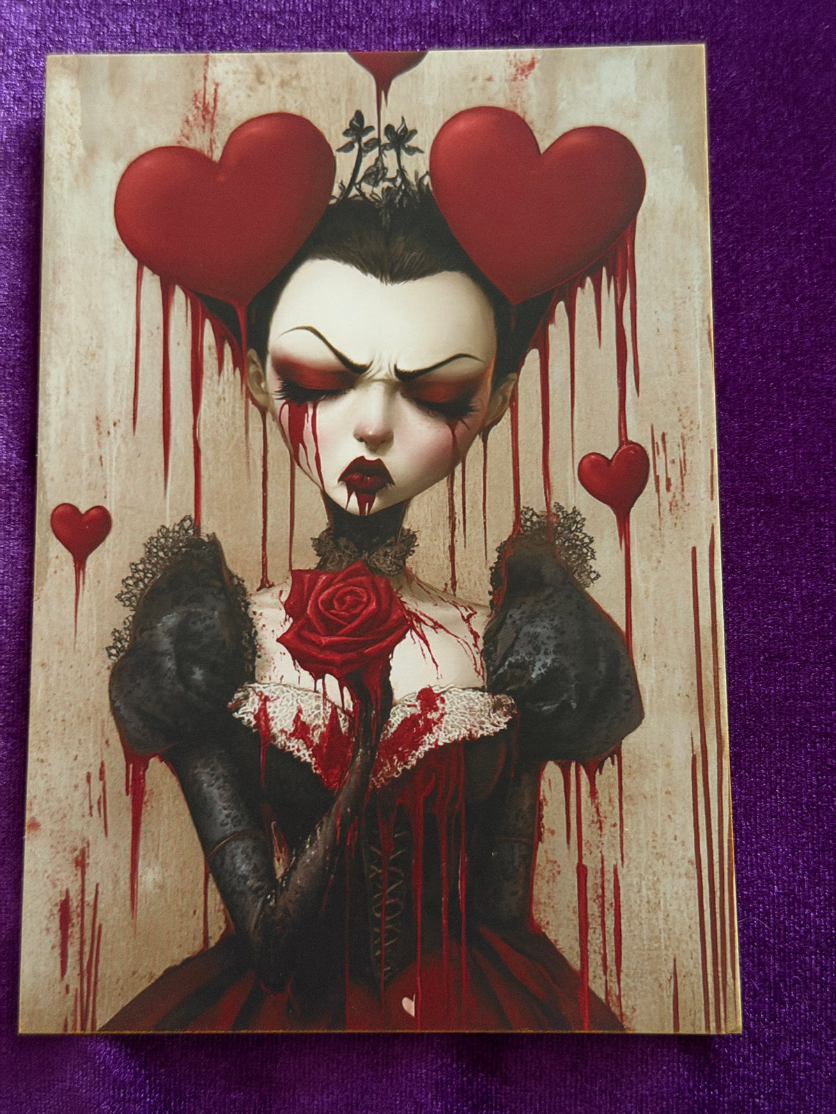 Down the Dark Rabbit Hole — Mini Art Prints — Set 4