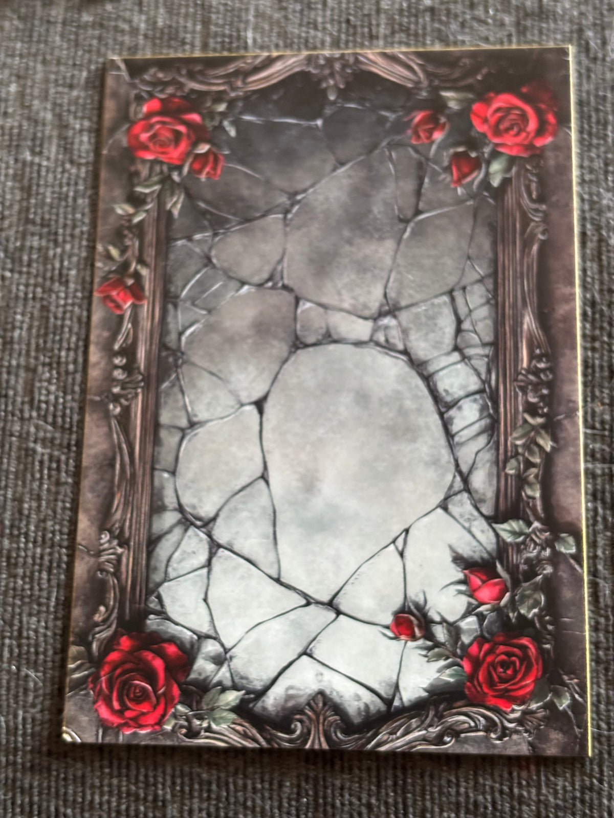 Gothic Mirror Mini Art Print Set (4 Pack)