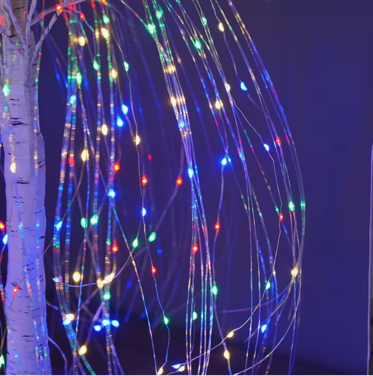 Fibre Optic Weeping Willow Tree Lamp – 55cm