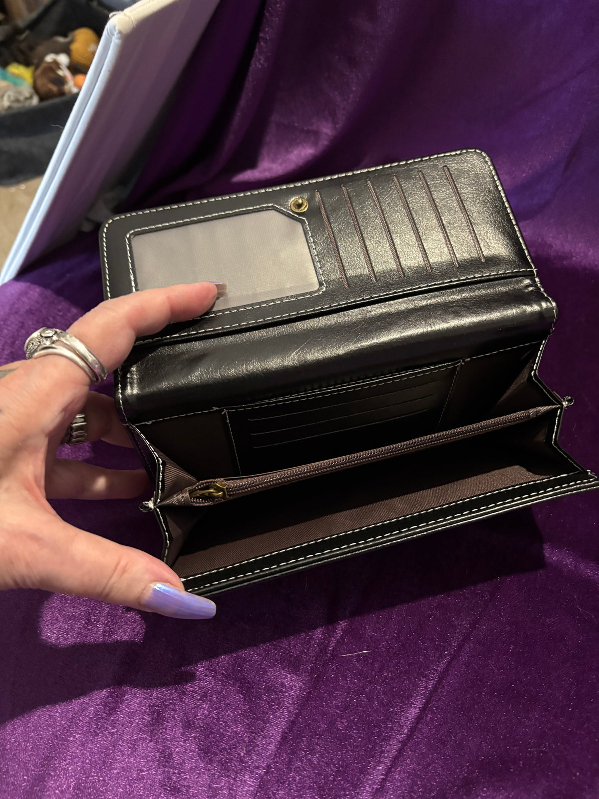 Moonlit Cats Gothic Purse