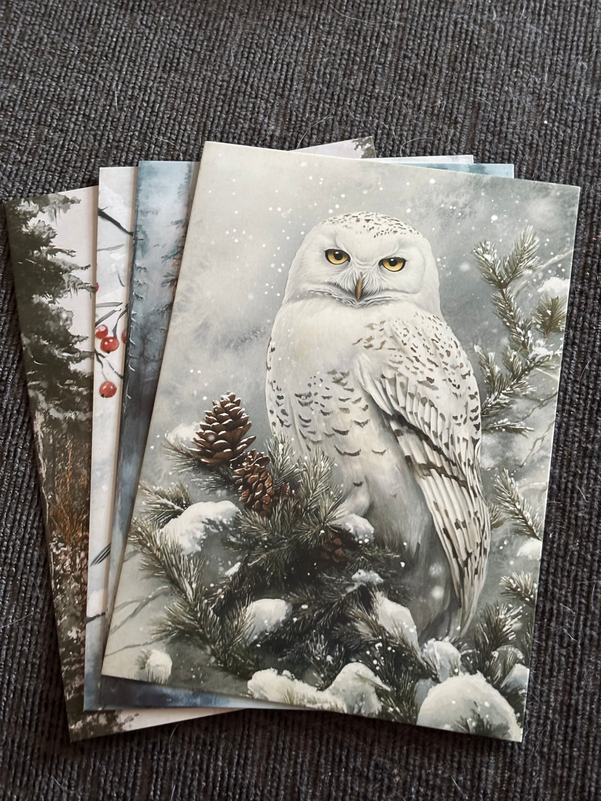 Midwinter in Ravenswell – A6 Postcard Set (Set of 4)