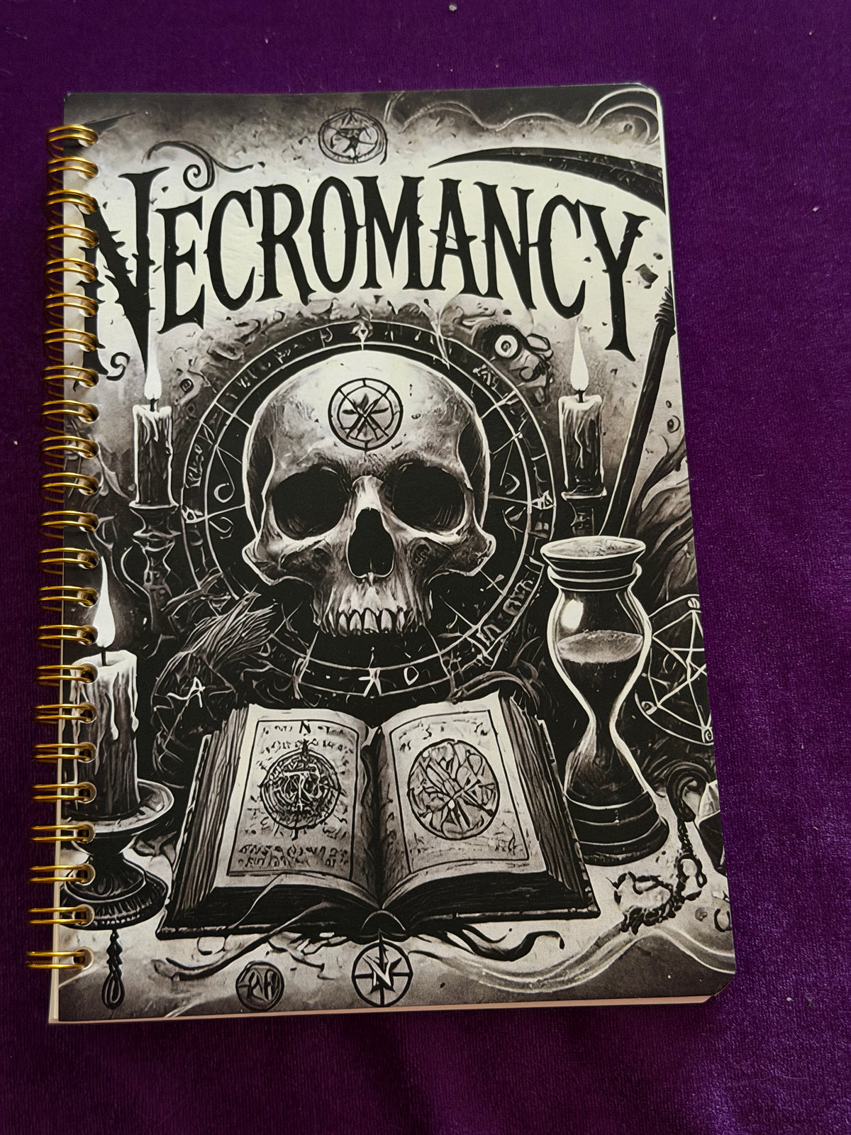 Necromancy – Gothic Skull Notebook