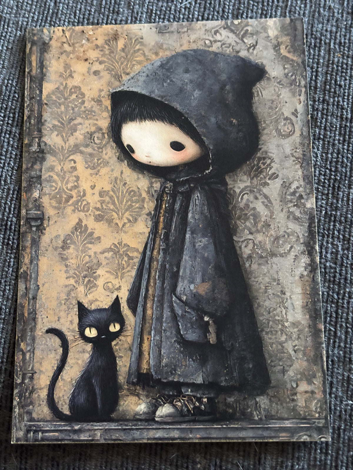 Gothic Doll Mini Art Print Set (4 Pack)