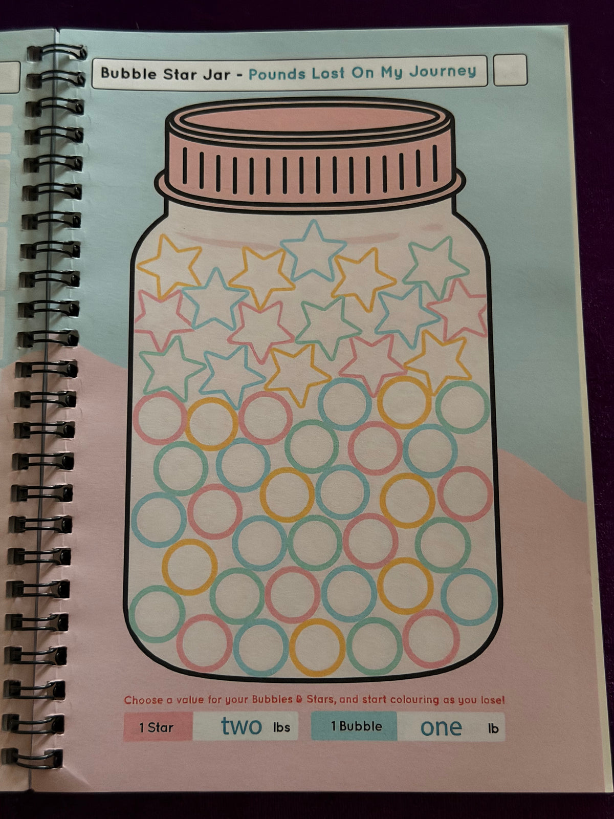 Witchy Weight Loss & Wellness Journal – Spiral-Bound Planner