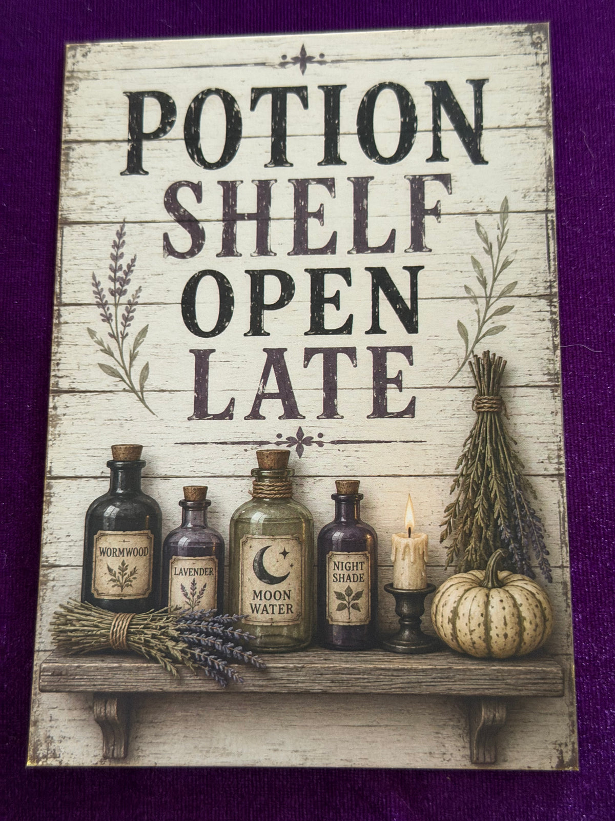 The Witches Sign Board Set 5