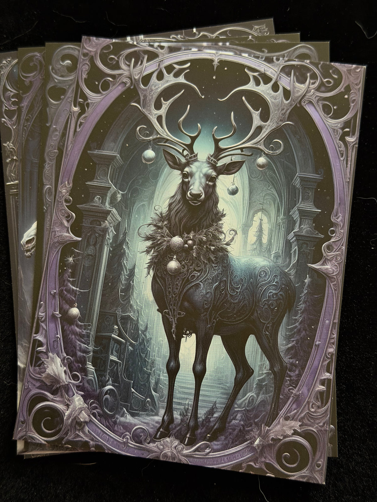 Gothic Yuletide Mini Prints Set 2