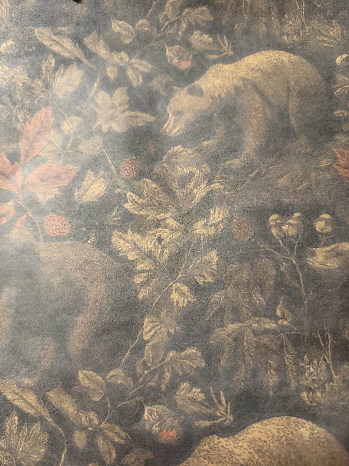 Woodland Bears Wrapping Paper — 5 Metre Roll
