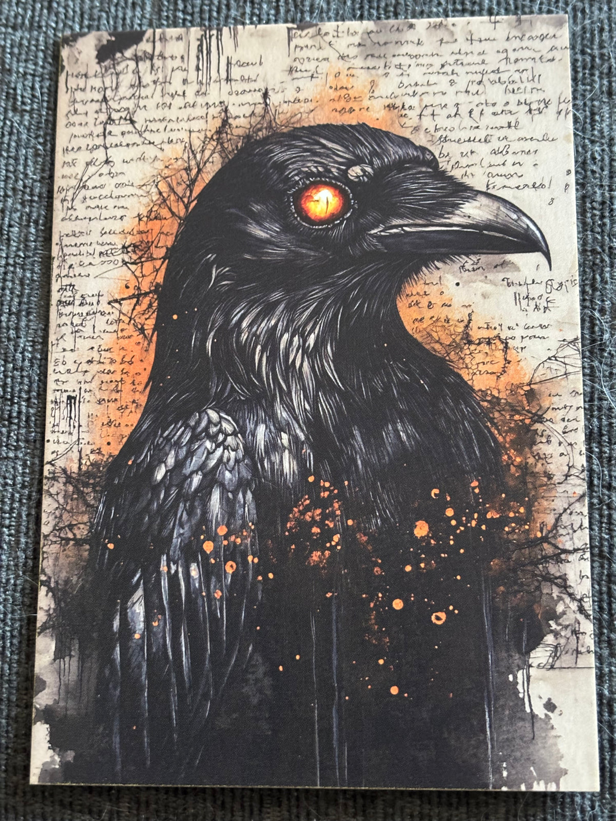Gothic Graveyard Art Print Set