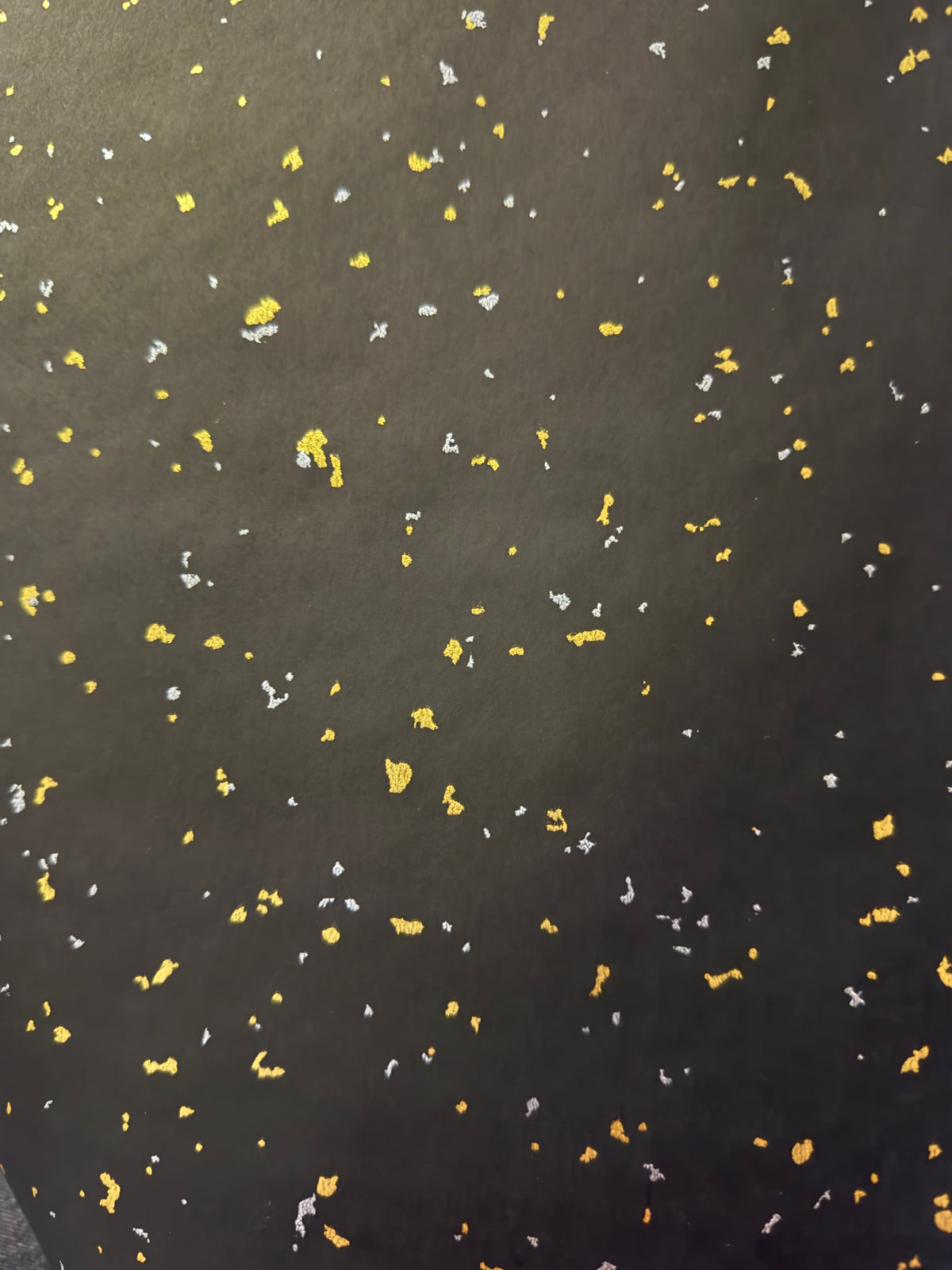 Midnight Confetti — Premium Gold & Silver Wrapping Paper