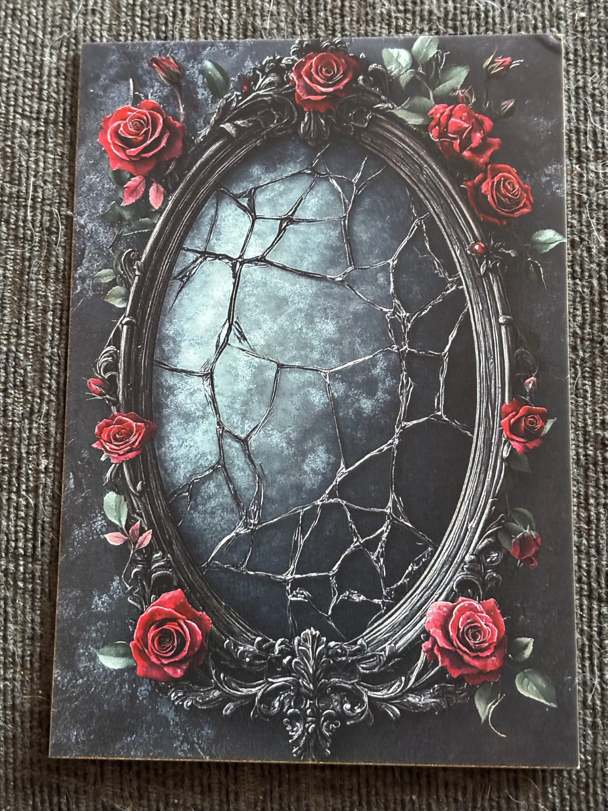 Gothic Mirror Mini Art Print Set (4 Pack)
