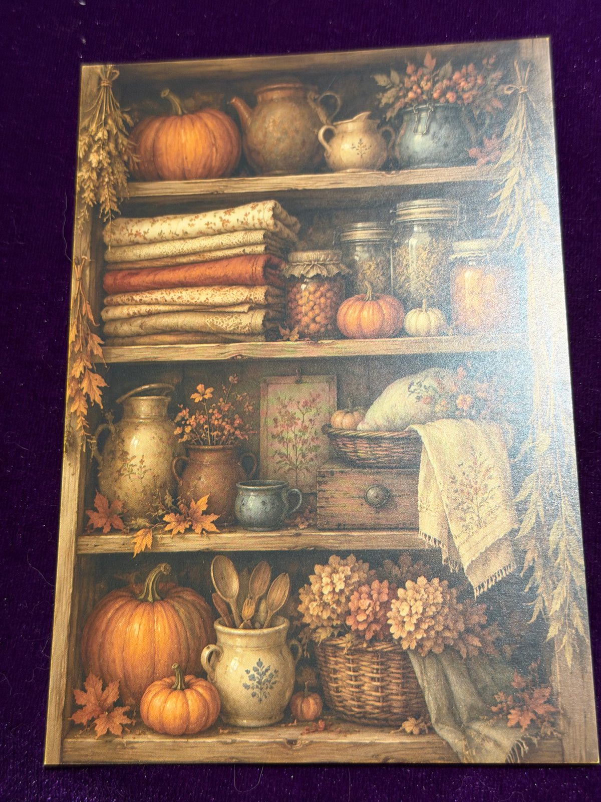 Autumn At The Enchanted Cottage Set 4