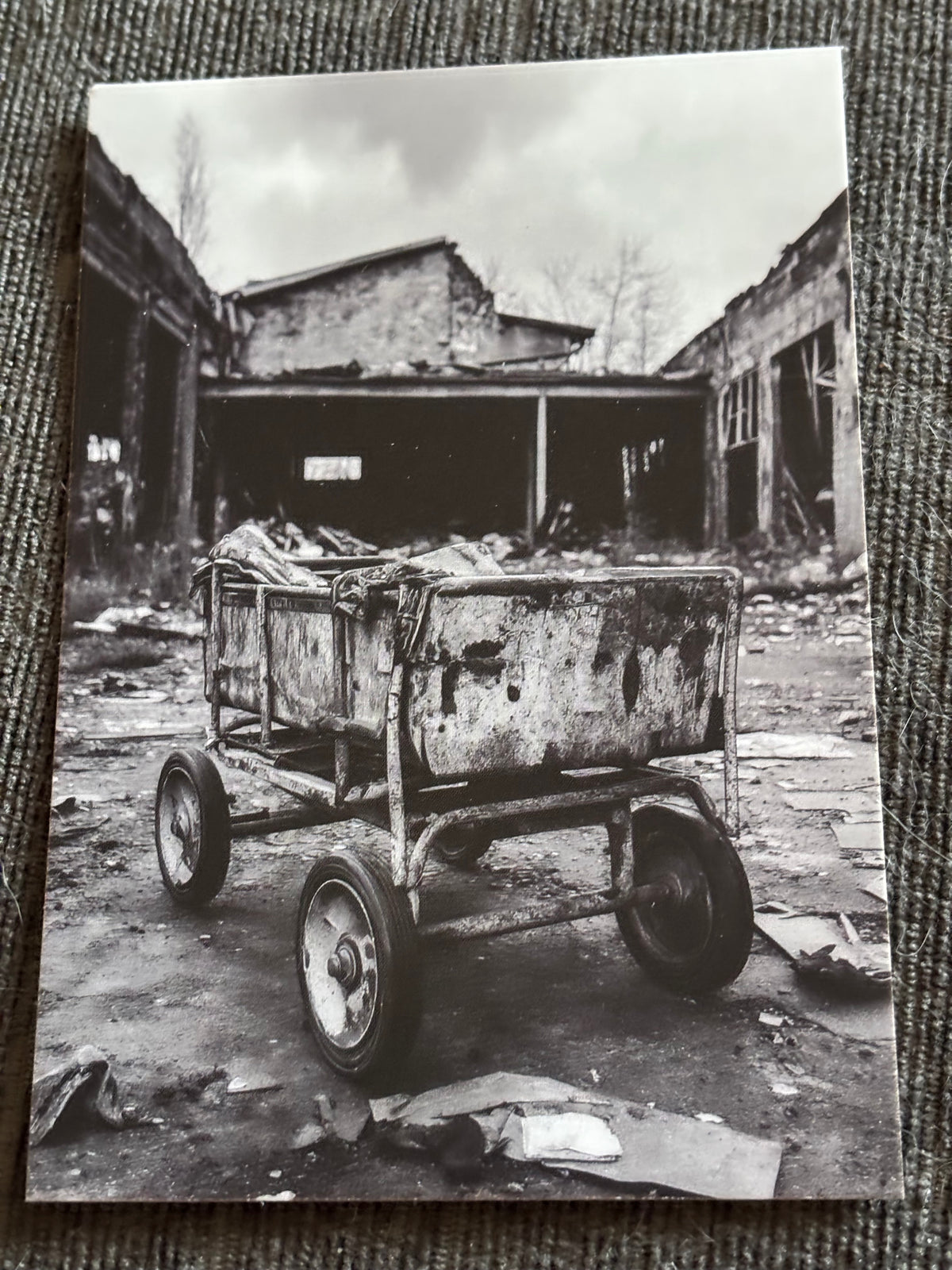 Deserted Town Mini Art Print Set (4 Pack)