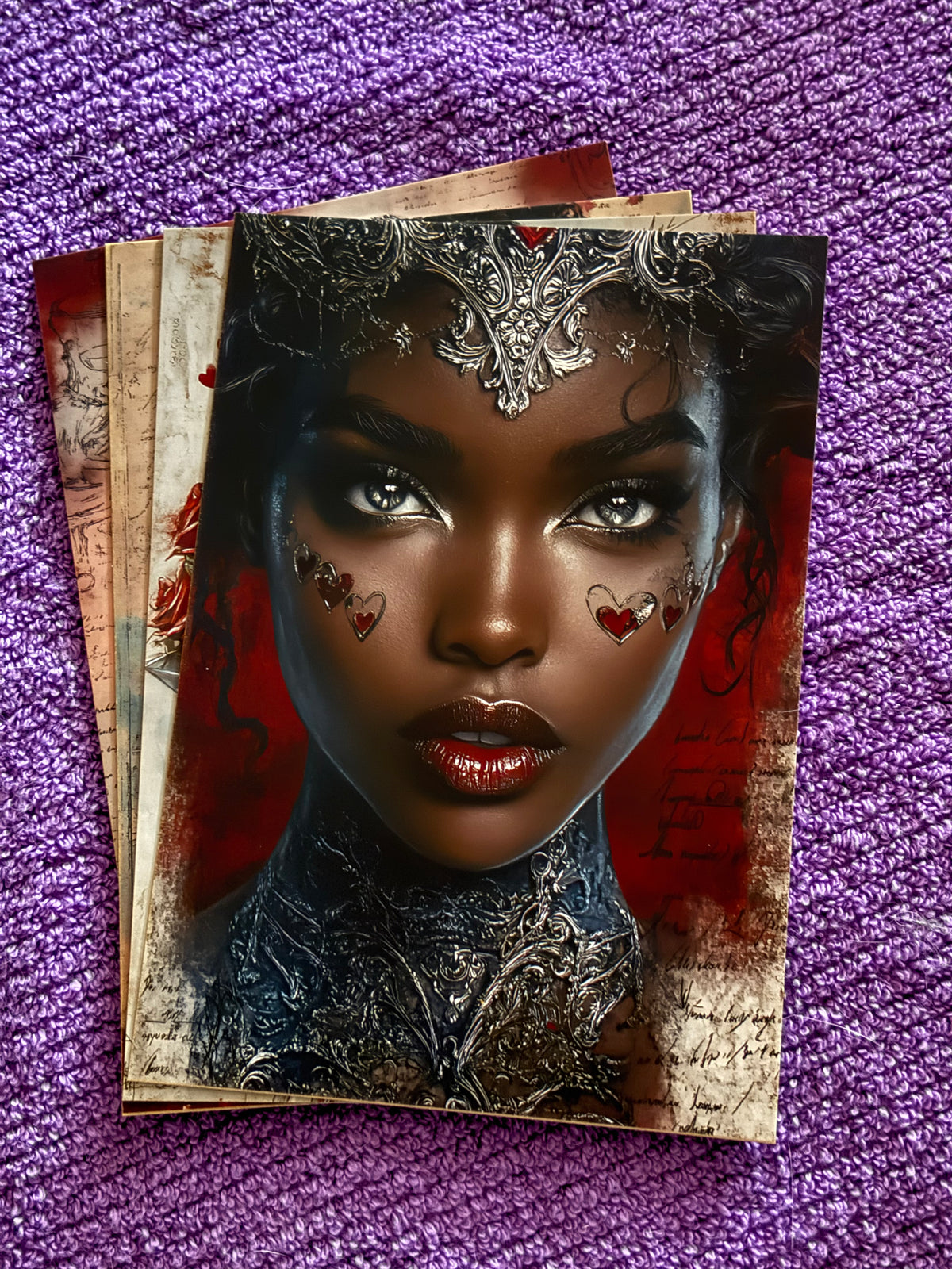 Gothic & Fantasy Mini Art Prints – Set 5 – Pack of 4
