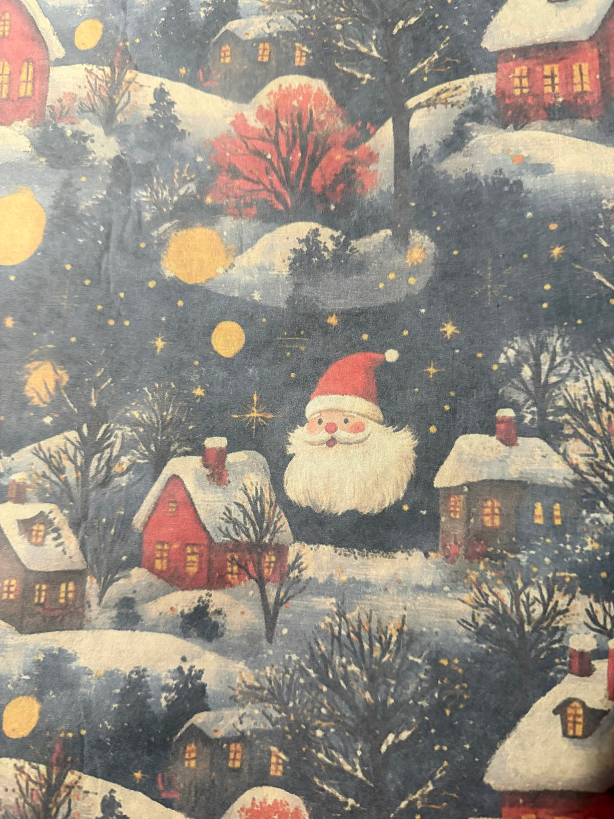 Winter Village Wrapping Paper — 5 Metre Roll