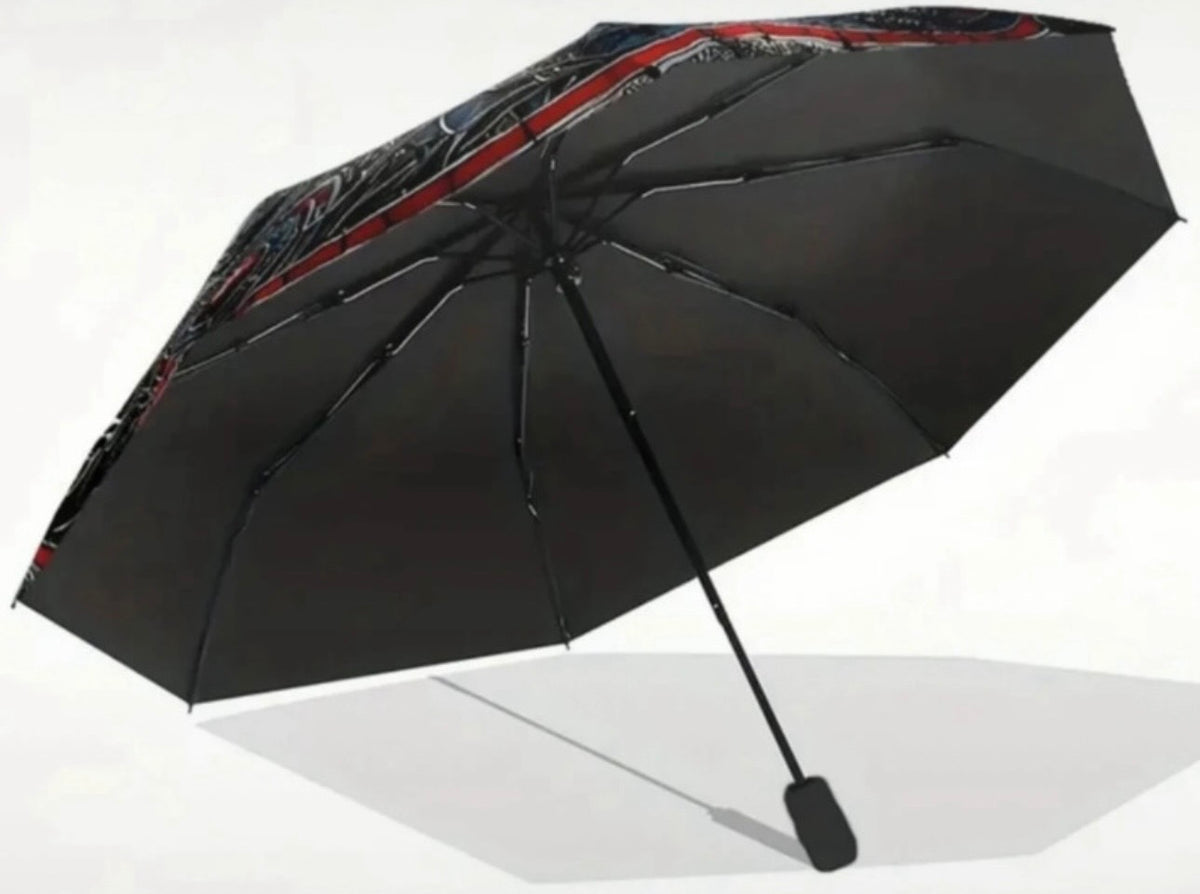 Moonlit Bat Automatic Umbrella