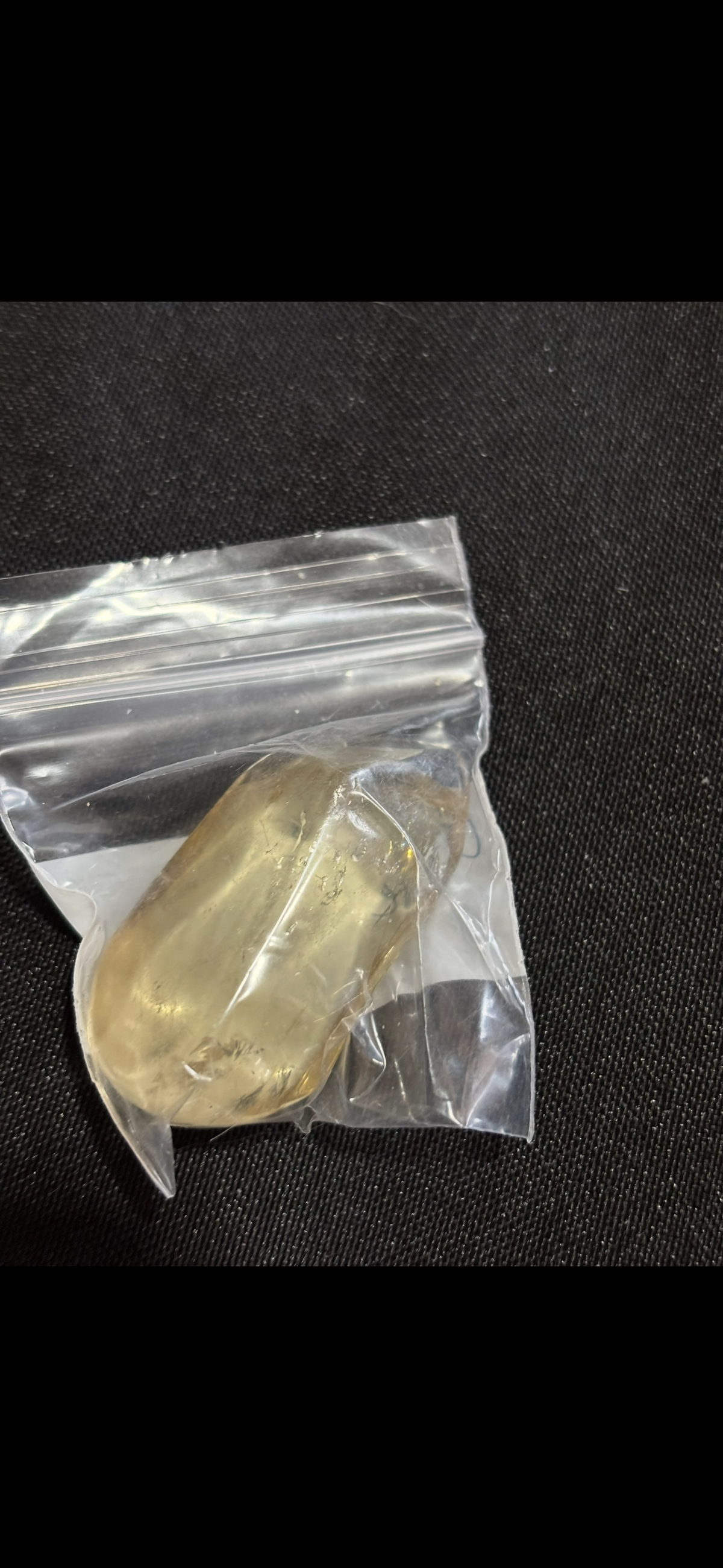 Citrine Tumbled Crystal Stone – Golden Yellow Gemstone