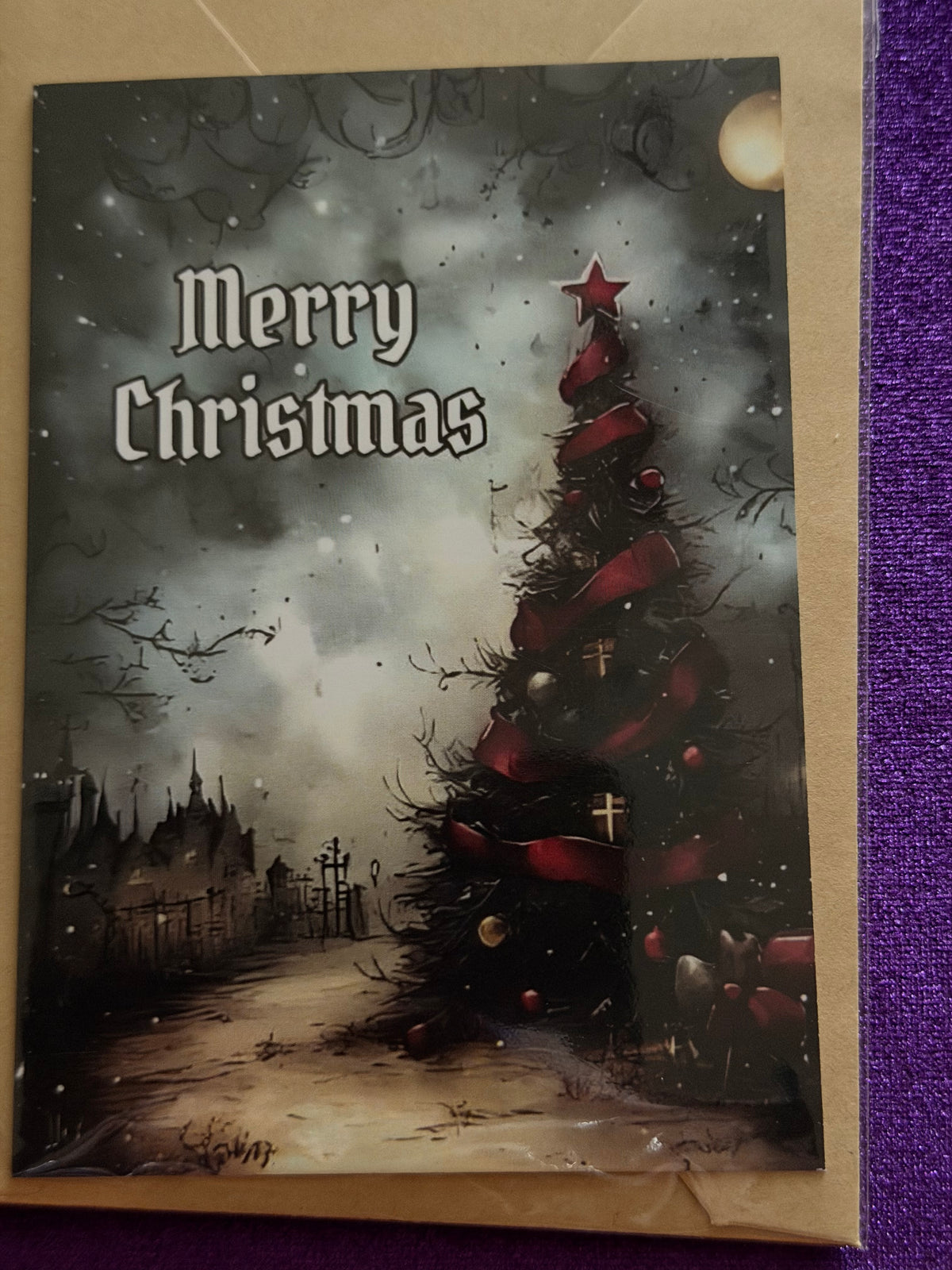 The Crimson Yule Tree