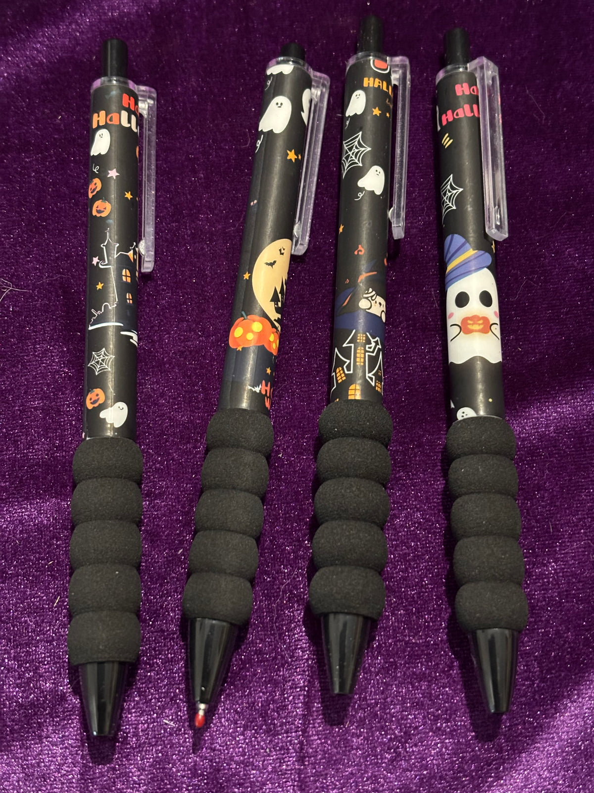 Halloween Biro Pen Set – Pack of 4