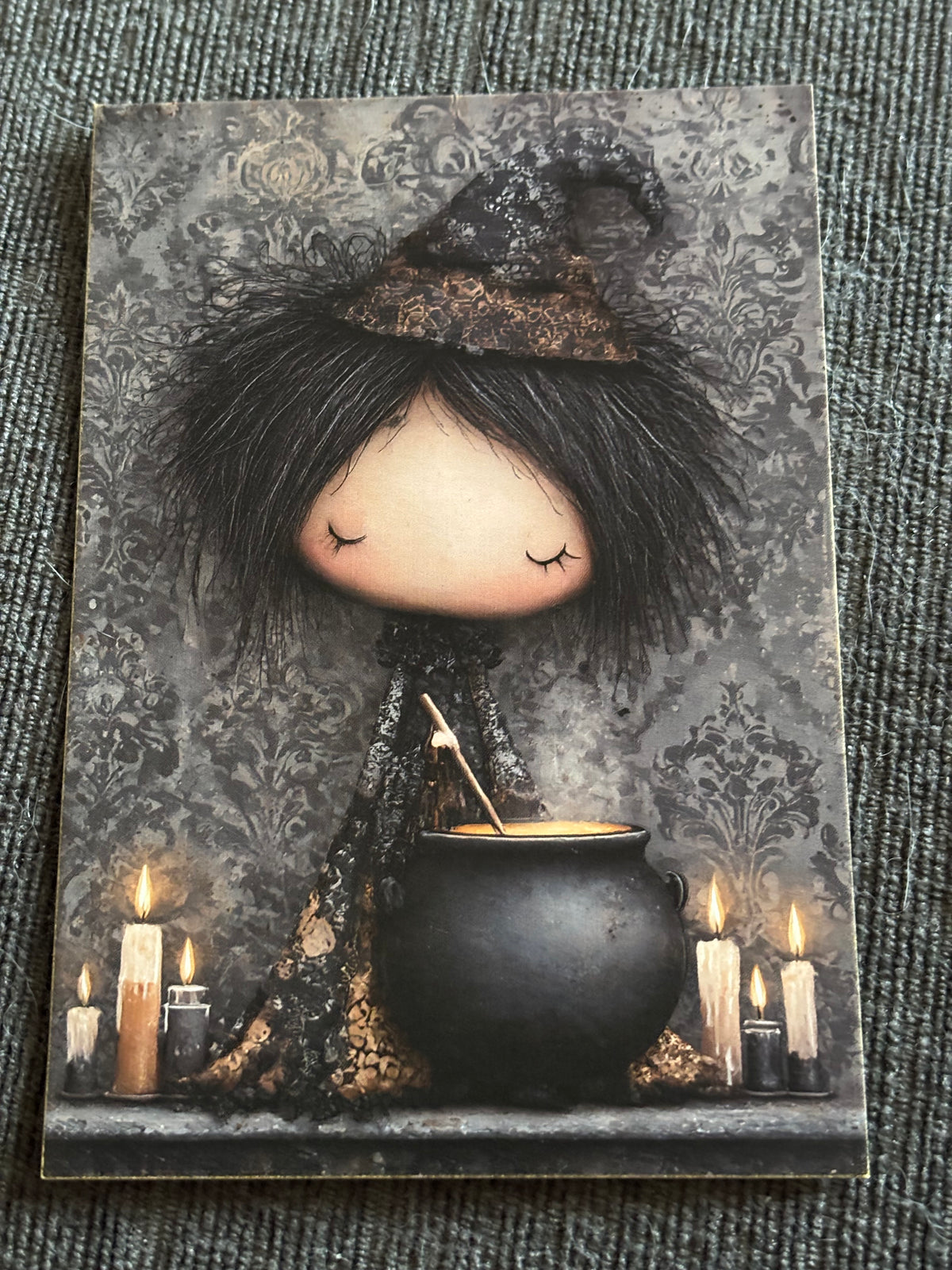 Gothic Doll Mini Art Print Set (4 Pack)